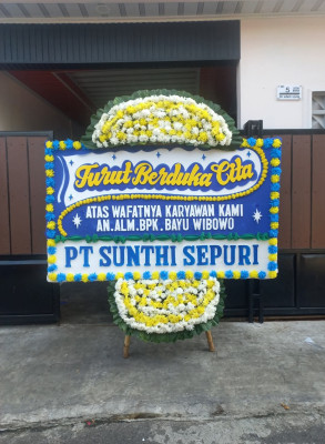 Papan Bunga Duka di Kotanopan