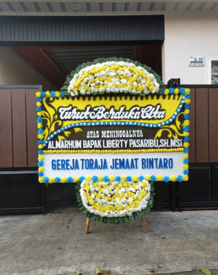 Papan Bunga Duka di Kotanopan